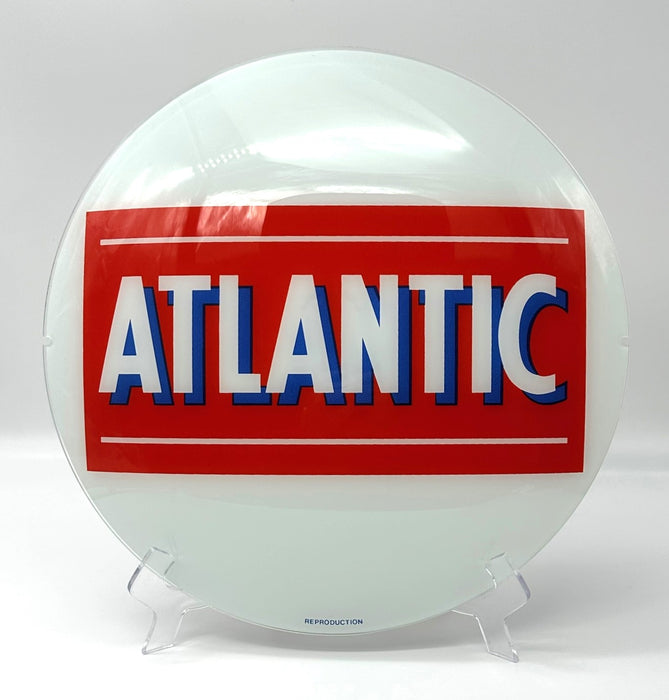ATLANTIC 13.5" Gas Pump Globe Glass Face / Lens