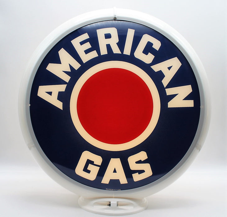 AMERICAN GAS RED DOT Gas Pump Globe - FREE SHIPPING!!