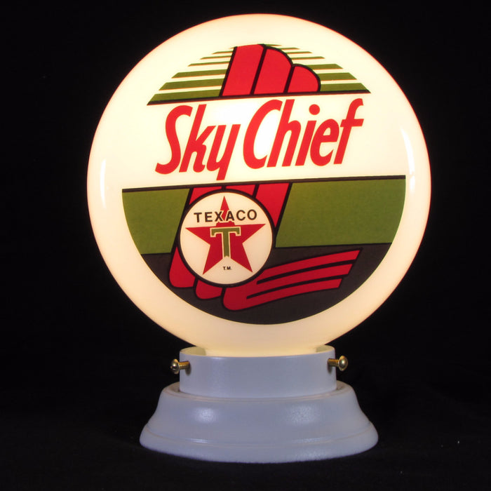 TEXACO SKY CHIEF 8" Mini Glass Globe