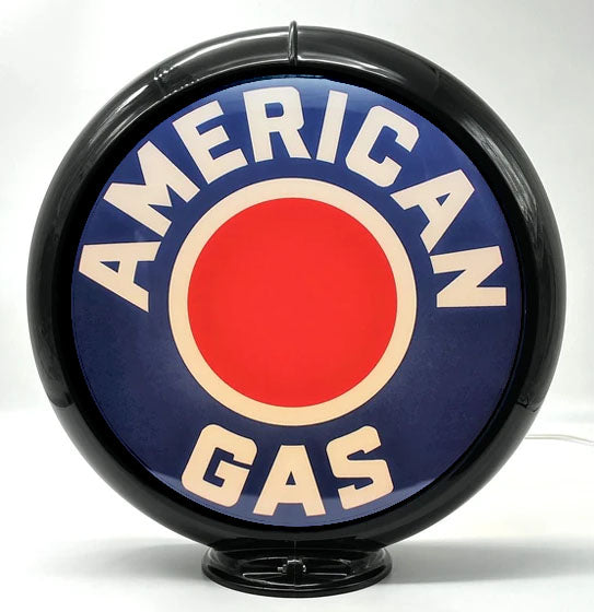 AMERICAN GAS RED DOT Gas Pump Globe - FREE SHIPPING!!