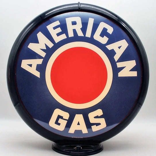 AMERICAN GAS RED DOT Gas Pump Globe - FREE SHIPPING!!