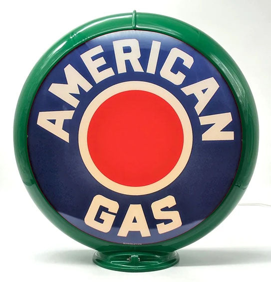 AMERICAN GAS RED DOT Gas Pump Globe - FREE SHIPPING!!