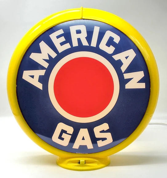 AMERICAN GAS RED DOT Gas Pump Globe - FREE SHIPPING!!