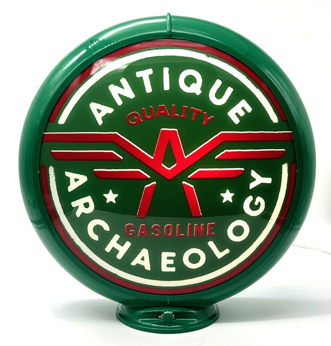 Antique Archaeology know from "American Pickers" Limited Production 13.5" Gas Pump Globe - FREE SHIPPING!!