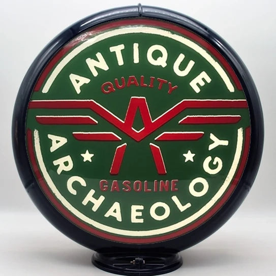 Antique Archaeology know from "American Pickers" Limited Production 13.5" Gas Pump Globe - FREE SHIPPING!!
