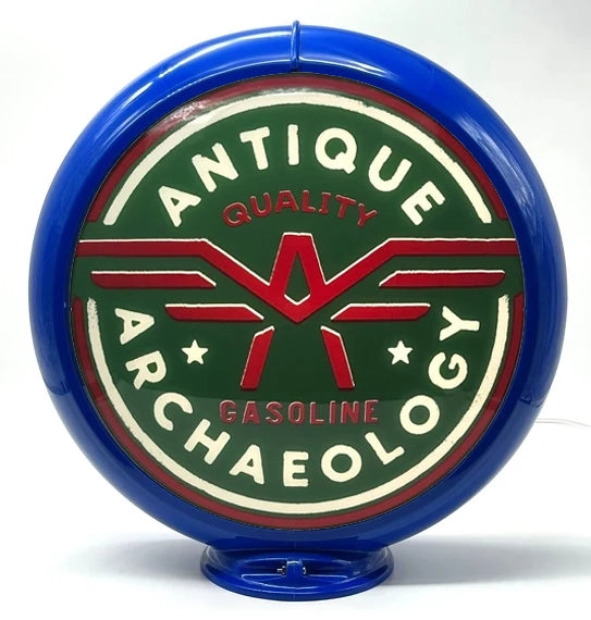 Antique Archaeology know from "American Pickers" Limited Production 13.5" Gas Pump Globe - FREE SHIPPING!!