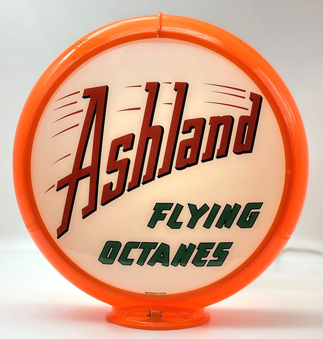 ASHLAND FLYING OCTANES Gas Pump Globe