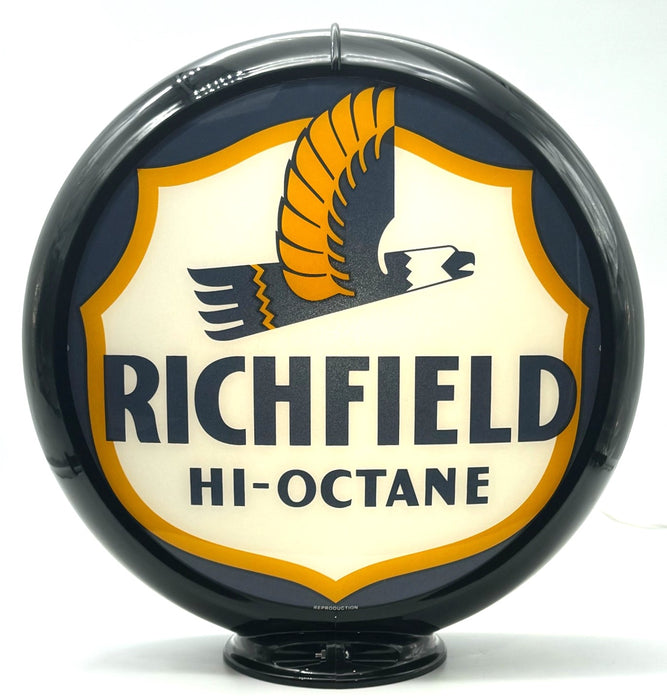 RICHFIELD HI-OCTANE 13.5" Ad Globe