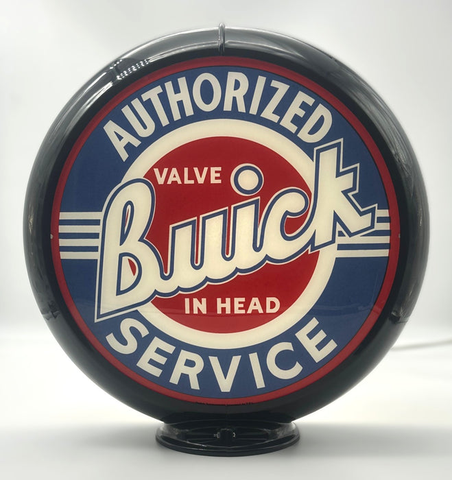 BUICK AUTHORIZED SERVICE 13.5" Gas Pump Globe