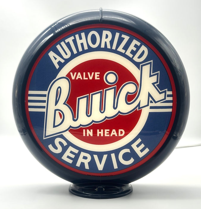 BUICK AUTHORIZED SERVICE 13.5" Gas Pump Globe