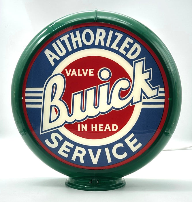 BUICK AUTHORIZED SERVICE 13.5" Gas Pump Globe