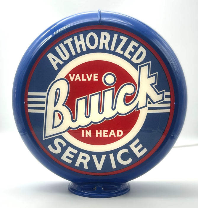 BUICK AUTHORIZED SERVICE 13.5" Gas Pump Globe
