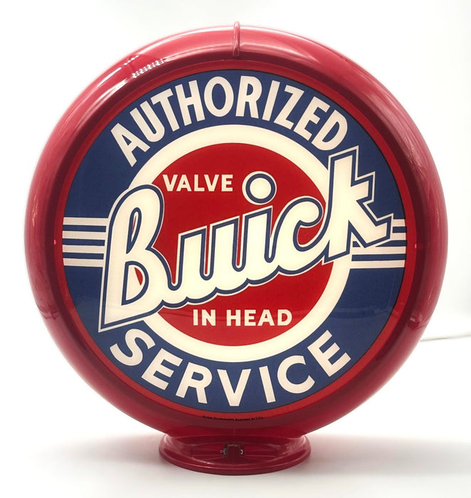 BUICK AUTHORIZED SERVICE 13.5" Gas Pump Globe