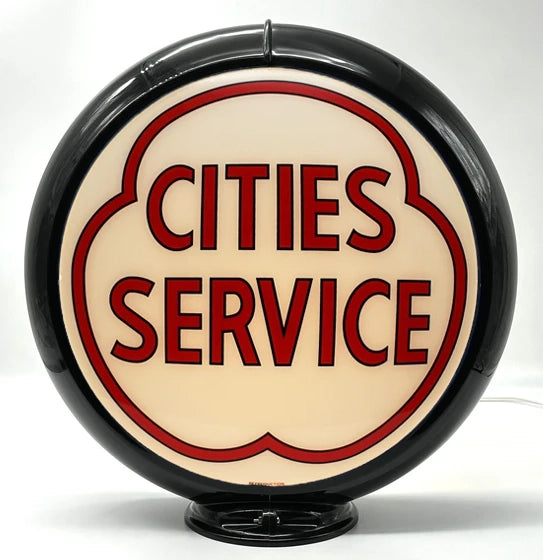 CITIES SERVICE RED Gas Pump Globe
