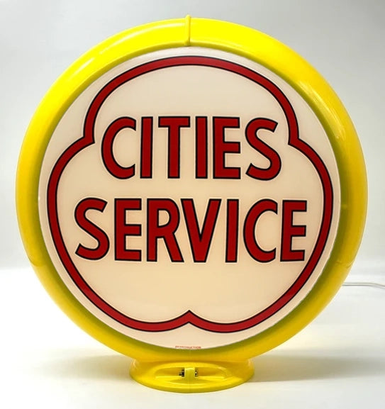 CITIES SERVICE RED Gas Pump Globe