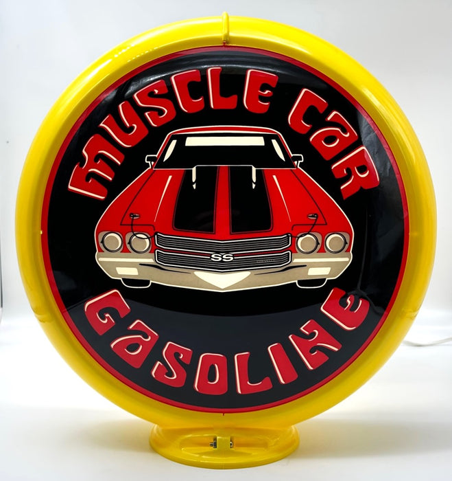 CHEVELLE MUSCLE CAR GASOLINE 13.5" Gas Pump Globe - FREE SHIPPING!!