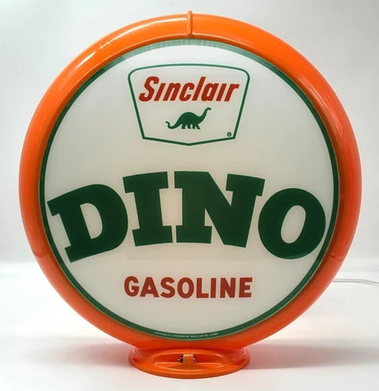 SINCLAIR DINO WORD 13.5" Ad Globe