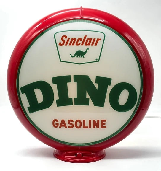 SINCLAIR DINO WORD 13.5" Ad Globe