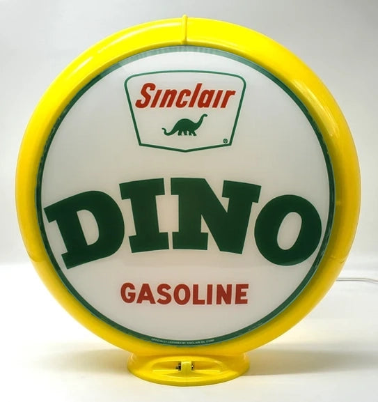 SINCLAIR DINO WORD 13.5" Ad Globe