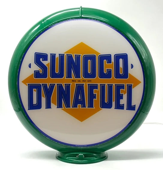 SUNOCO DYNAFUEL 13.5" Ad Globe