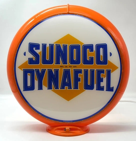 SUNOCO DYNAFUEL 13.5" Ad Globe