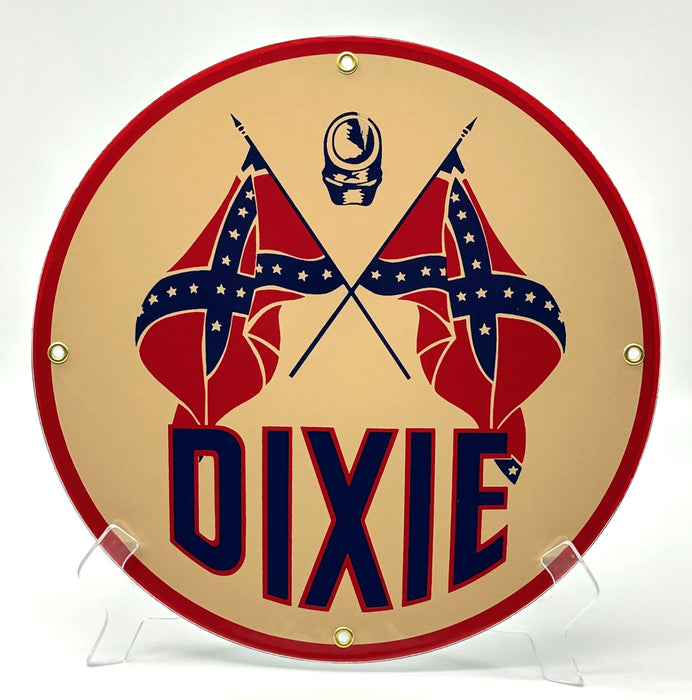 DIXIE GASOLINE  12" PORCELAIN SIGN - FREE SHIPPING!! (Copy)