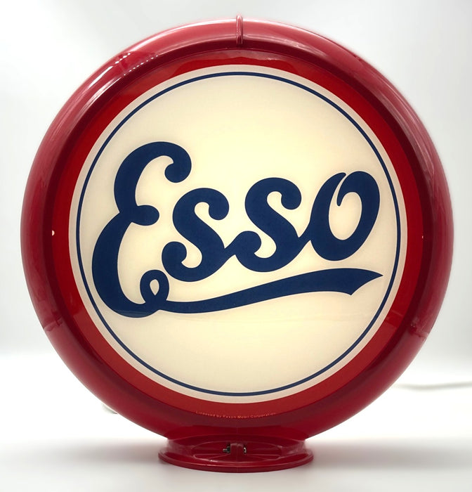 ESSO SCRIPT 13.5" Gas Pump Globe - FREE SHIPPING!!