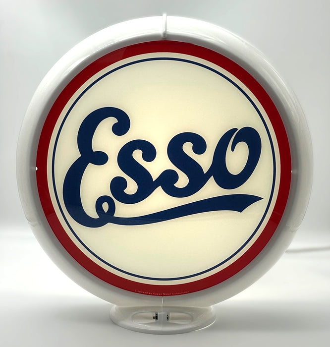 ESSO SCRIPT 13.5" Gas Pump Globe - FREE SHIPPING!!