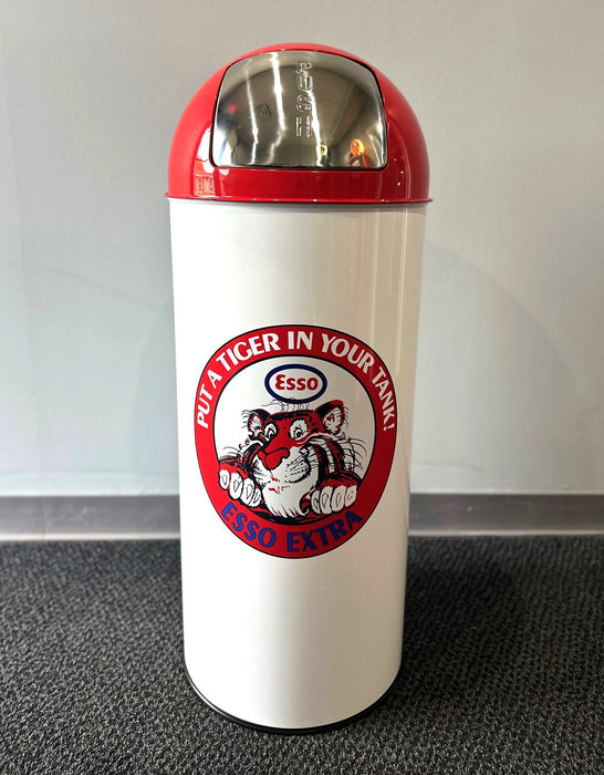 ESSO "PUT A TIGER IN YOUR TANK" Bullet Style Trash Can - FREE SHIPPING!