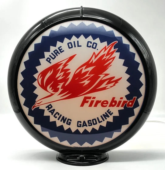 PURE OIL FIREBIRD 13.5" Ad Globe