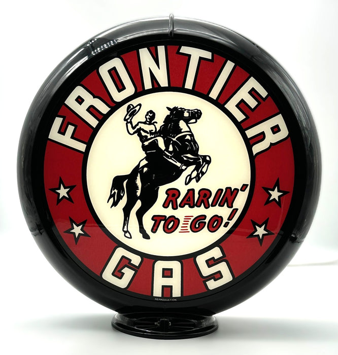 FRONTIER GAS 13.5" Gas Pump Globe - FREE SHIPPING