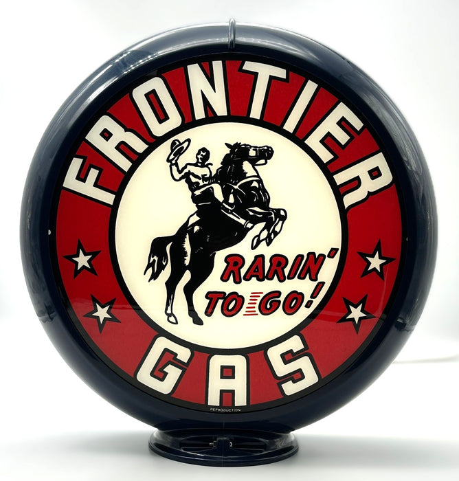 FRONTIER GAS 13.5" Gas Pump Globe - FREE SHIPPING