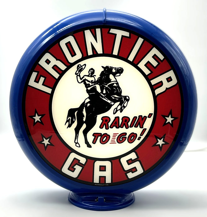 FRONTIER GAS 13.5" Gas Pump Globe - FREE SHIPPING