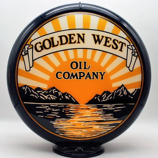 Golden West 13.5" Gas Pump Globe
