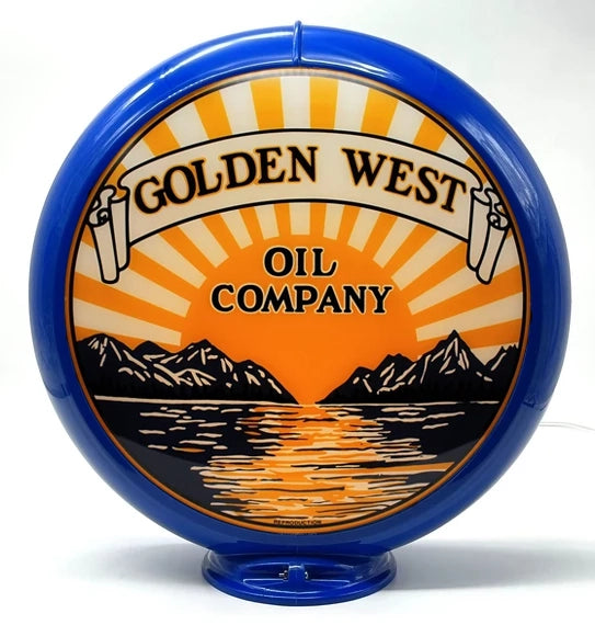 Golden West 13.5" Gas Pump Globe