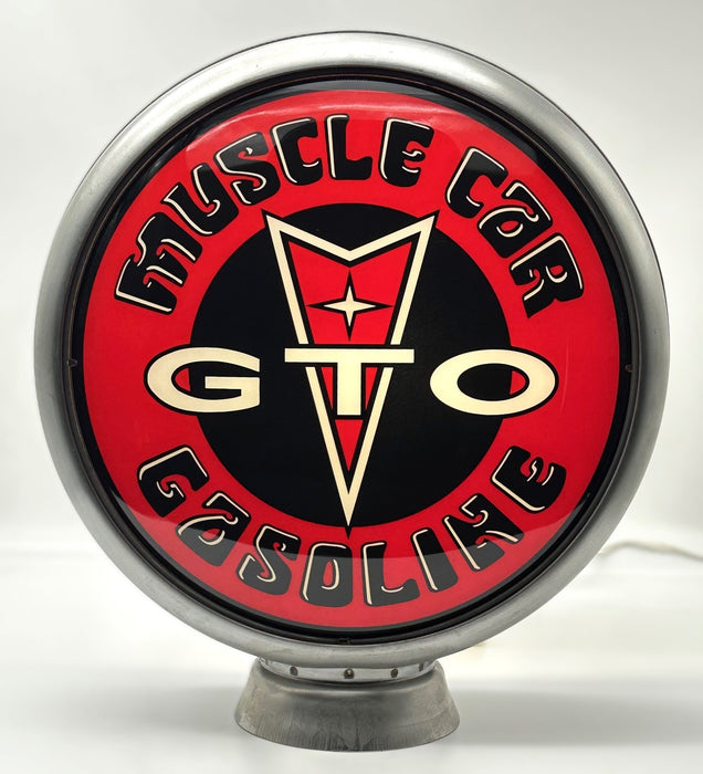 NEW GTO MUSCLE GASOLINE 13.5" GAS PUMP GLOBE - FREE SHIPPING!