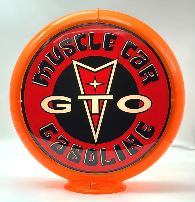 NEW GTO MUSCLE GASOLINE 13.5" GAS PUMP GLOBE - FREE SHIPPING!