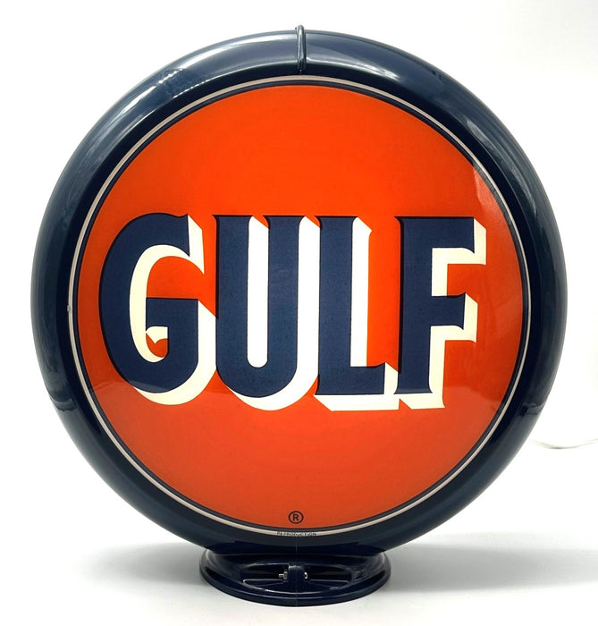 GULF 13.5" Gas Pump Globe
