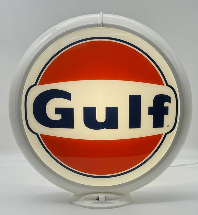 GULF "New Style" 13.5" Gas Pump Globe