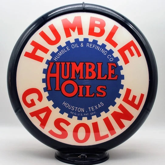 HUMBLE GASOLINE 13.5" Gas Pump Globe - FREE SHIPPING!
