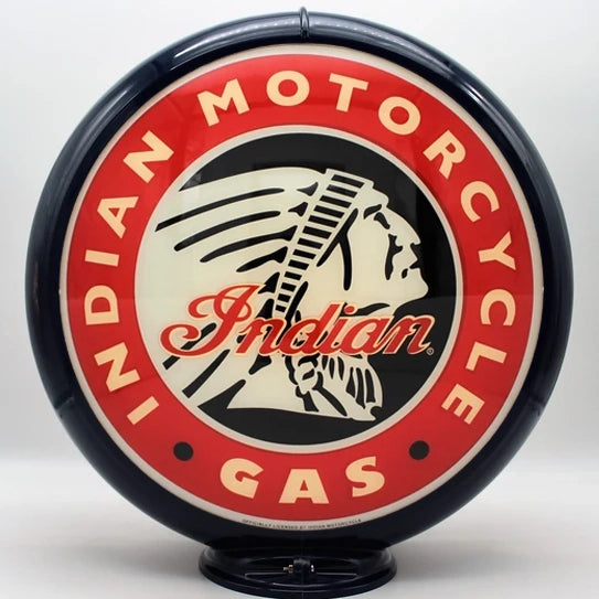 INDIAN MOTORCYCLE GAS - GAS PUMP GLOBE- FREE SHIPPING !