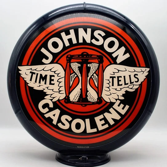 JOHNSON GASOLENE 13.5" Ad Globe