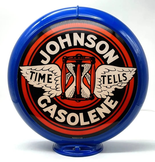 JOHNSON GASOLENE 13.5" Ad Globe