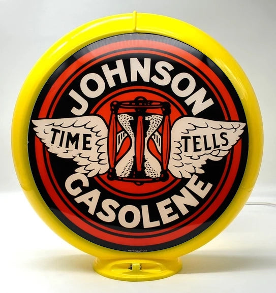 JOHNSON GASOLENE 13.5" Ad Globe