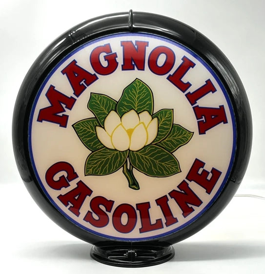MAGNOLIA GASOLINE 13.5" Ad Globe