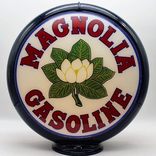 MAGNOLIA GASOLINE 13.5" Ad Globe