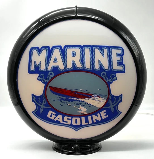 MARINE GASOLINE 13.5" Ad Globe