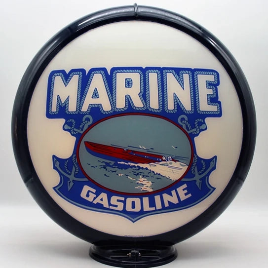 MARINE GASOLINE 13.5" Ad Globe