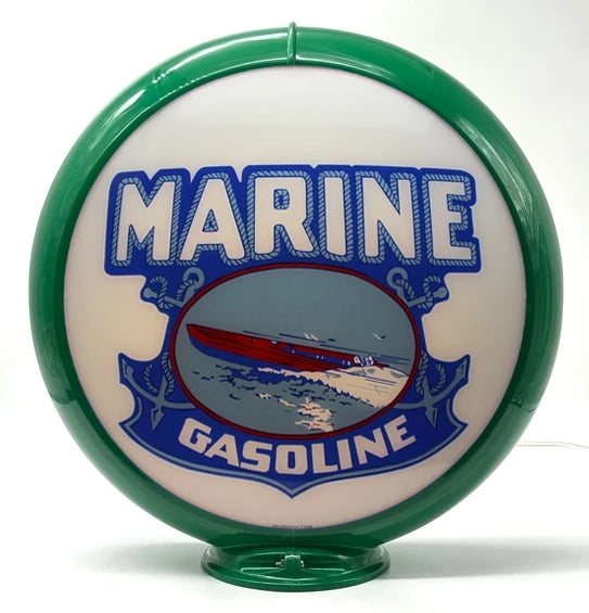 MARINE GASOLINE 13.5" Ad Globe