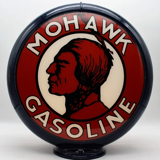 Mohawk Gasoline 13.5" Ad Globe